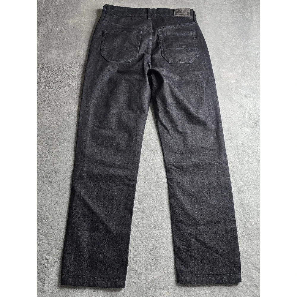 Black Diamond Equipment Mission Wool Denim Pants Mens 30x30 (30x29) Black Blue